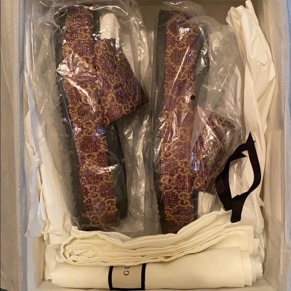 Gucci platform sandals - Picture 4 of 6